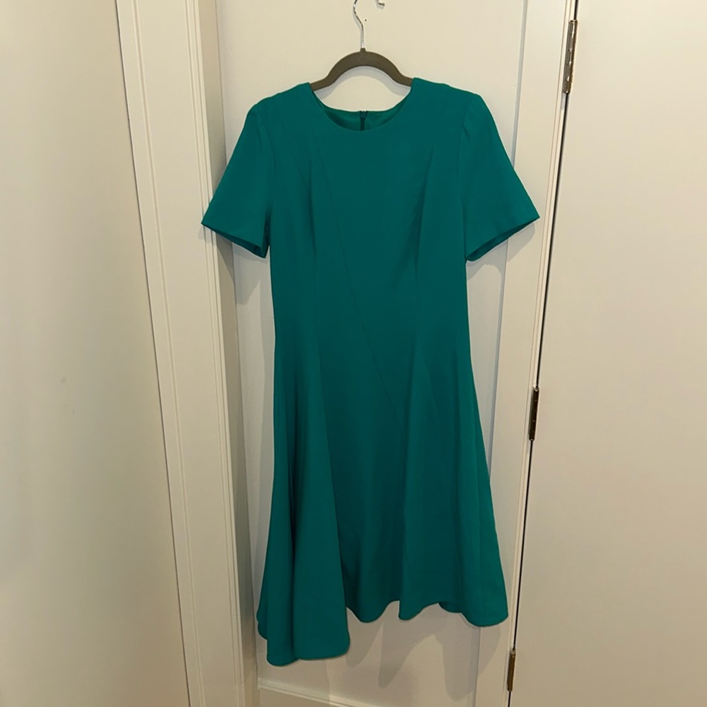 Black halo asymmetrical dress